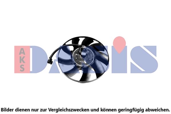 AKS DASIS 028002N - Kupplung, Kühlerlüfter