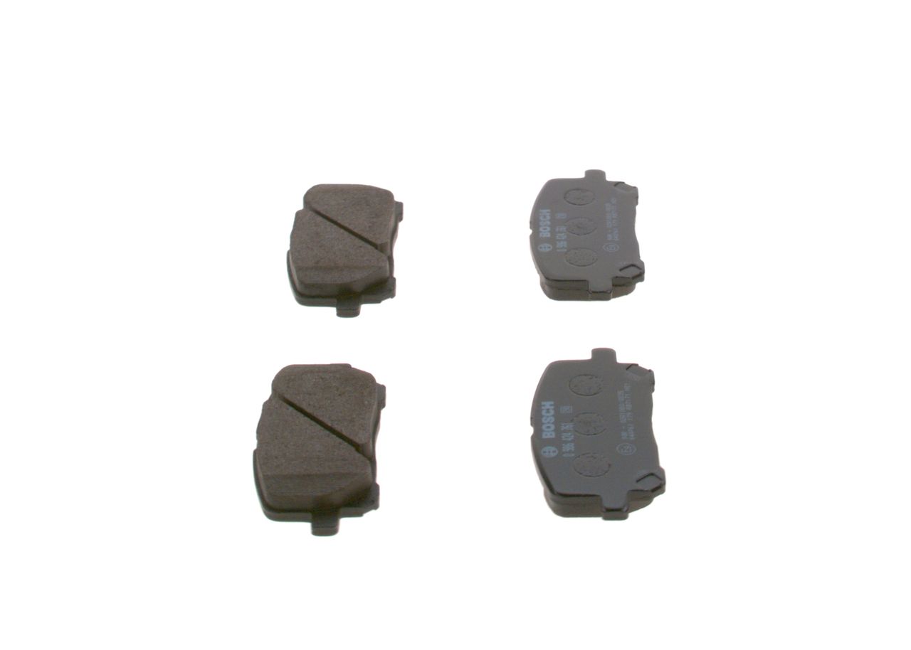 BOSCH 0 986 424 761 - Bremsbelagsatz, Scheibenbremse