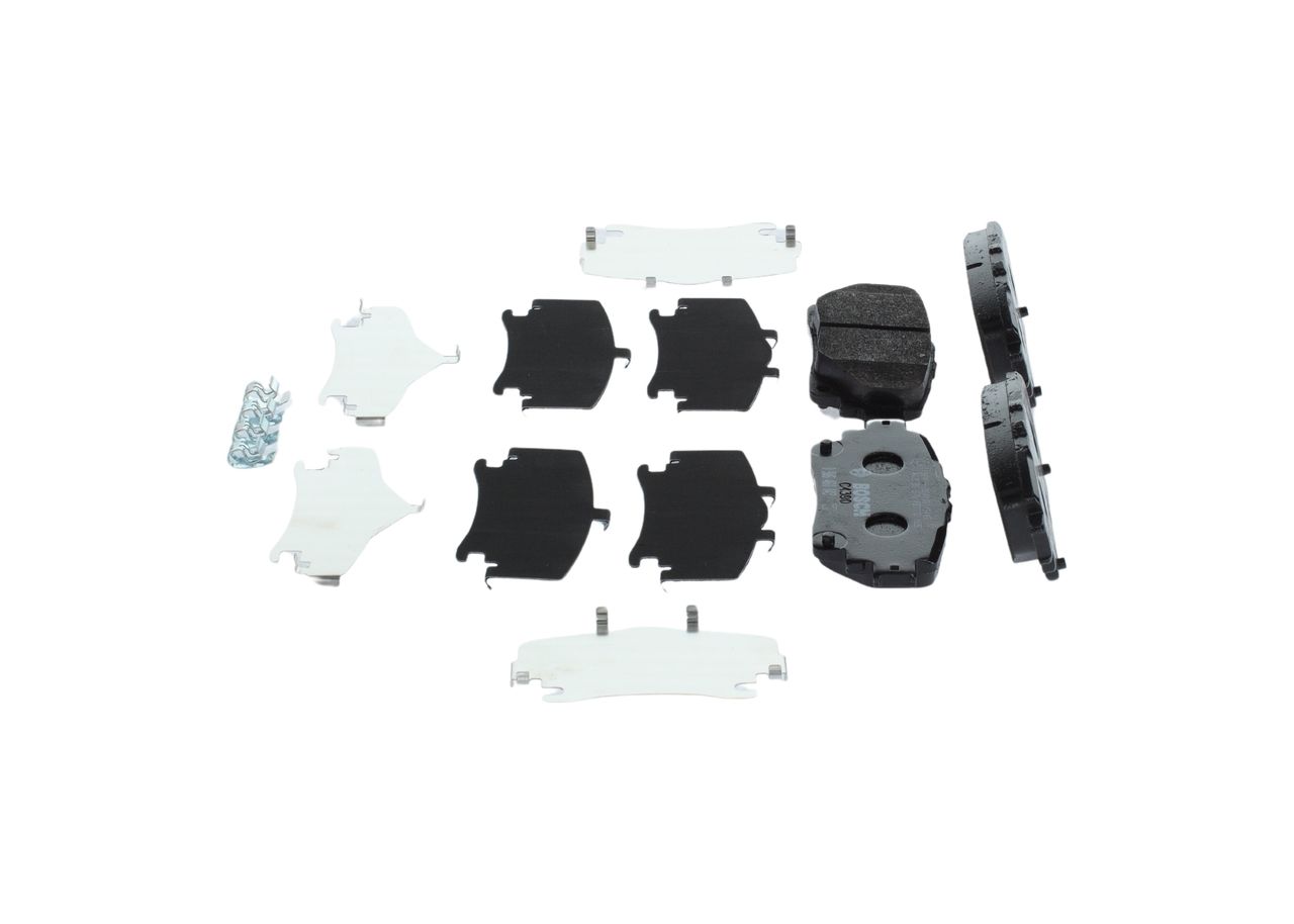 BOSCH 0 986 460 043 - Bremsbelagsatz, Scheibenbremse