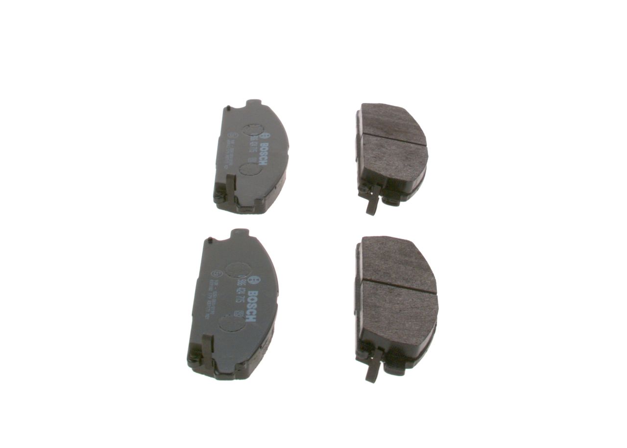BOSCH 0 986 424 715 - Bremsbelagsatz, Scheibenbremse