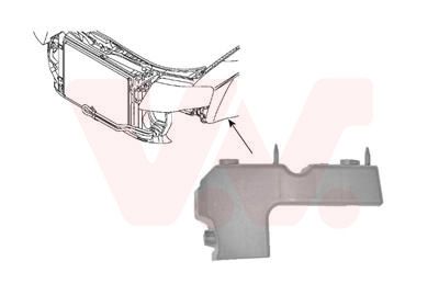 VAN WEZEL 0326567 - Halter, Stoßfänger
