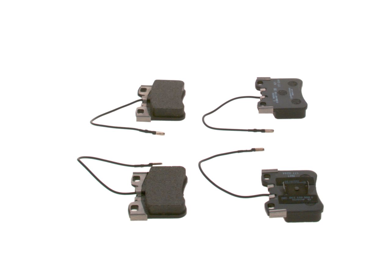 BOSCH 0 986 461 130 - Bremsbelagsatz, Scheibenbremse