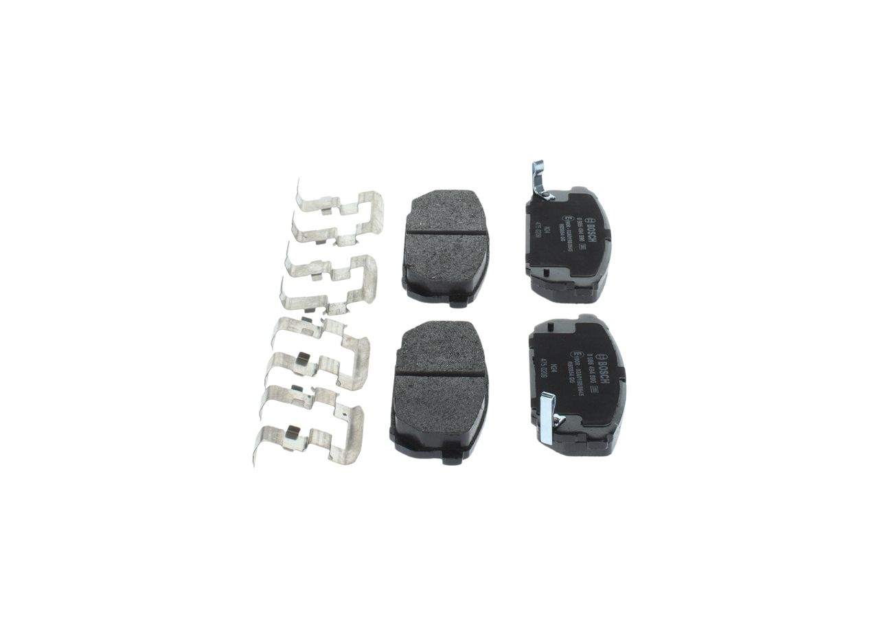 BOSCH 0 986 494 590 - Bremsbelagsatz, Scheibenbremse